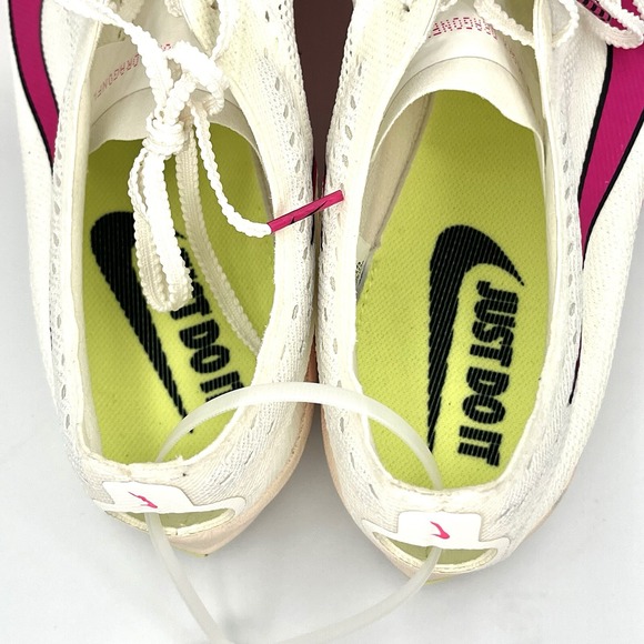 Nike ZoomX Dragonfly‎ Size 15 Sail Fierce Pink Track Spikes Running Shoes - Picture 6 of 8